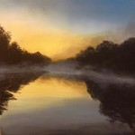 Chattahoochee River Series: Morning Fog by Brooke Yost
