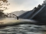 Chattahoochee River Series: Jones Bridge by Brooke Yost