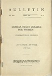 catalog 1929-1931 by Georgia College and State University