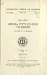 catalog 1933-1934 by Georgia College and State University