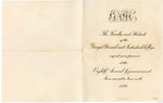 Commencement Program 1899 by GCSU Special Collections