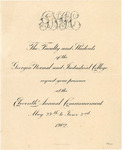 Commencement Program 1902