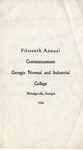 Commencement Program 1906 by GCSU Special Collections