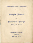Commencement Program 1914 by GCSU Special Collections
