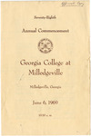 Commencement Program 1969 June by GCSU Special Collections