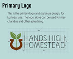 Hands High Homestead: Logo by Isabel Godfrey